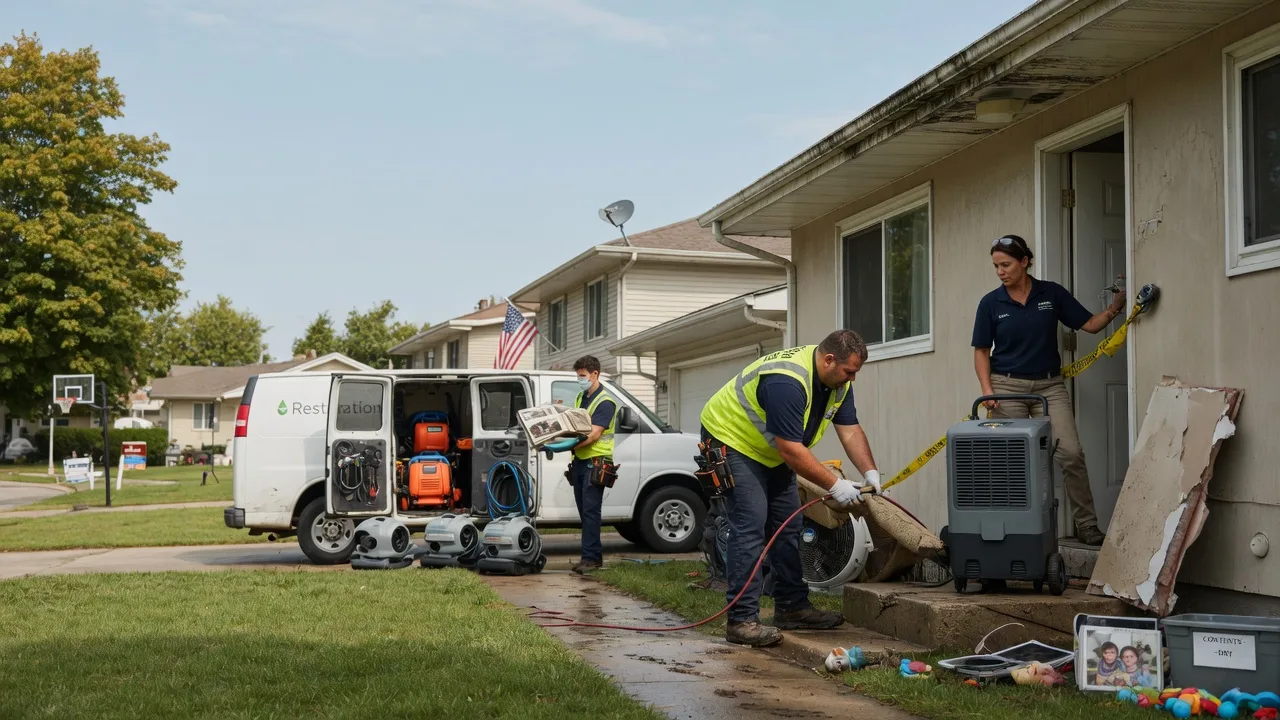 Water Damage Restoration in Carversville, PA near me